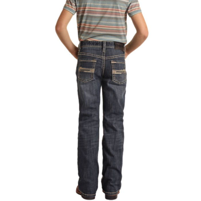 Rock & Roll Denim Boy's Straight Bootcut Jeans KIDS - Boys - Clothing - Jeans Panhandle