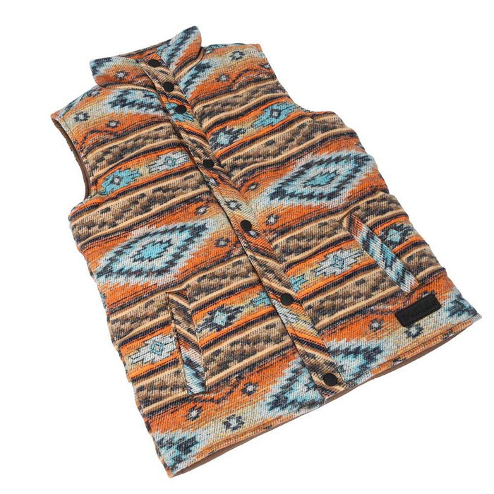 Rock & Roll Denim Boy's Aztec Jacquard Vest KIDS - Boys - Clothing - Outerwear - Vests Panhandle