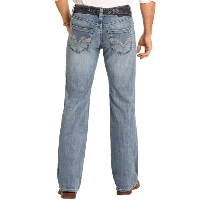 Rock & Roll Denim Men's Pistol Ladder Straight Jeans MEN - Clothing - Jeans Panhandle