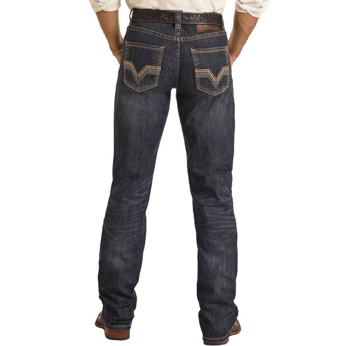Rock & Roll Denim Men's Two Tone Stackable Bootcut Jeans MEN - Clothing - Jeans Panhandle