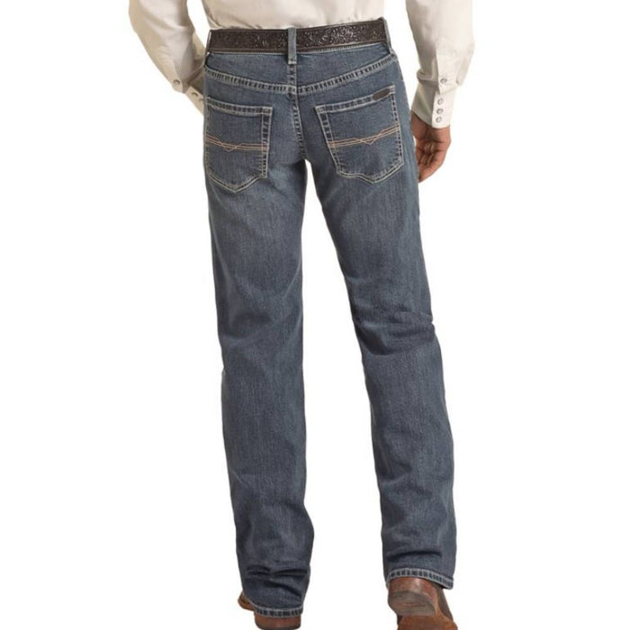 Rock & Roll Denim Men's V46 Pistol Stackable Bootcut Jeans MEN - Clothing - Jeans Panhandle