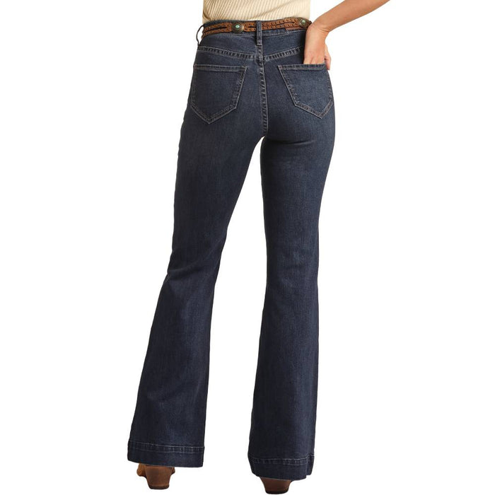 Rock & Roll Denim Women's Patch Pocket Trouser - FINAL SALE WOMEN - Clothing - Jeans Panhandle