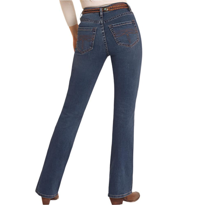 Rock & Roll Denim Women's Side Seam Bootcut Jean WOMEN - Clothing - Jeans Panhandle
