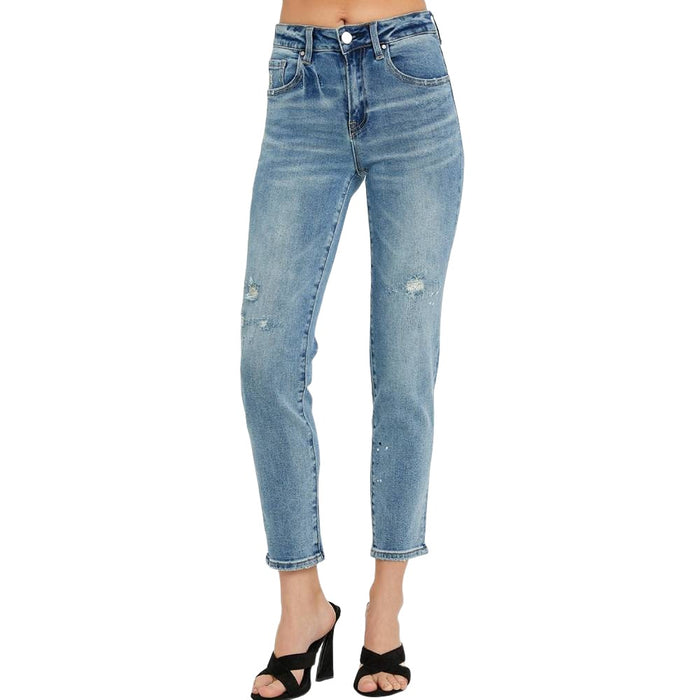 * Risen Mid Rise Tapered Crop Jean - FINAL SALE WOMEN - Clothing - Jeans Risen Jeans