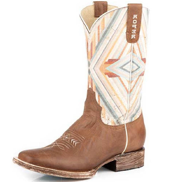 * Roper Zakota Native Print Boot - FINAL SALE *Size 6.5 WOMEN - Footwear - Boots - Western Boots Roper Apparel & Footwear