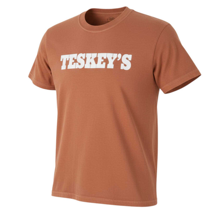 Teskey's Plain Logo Tee - Yam