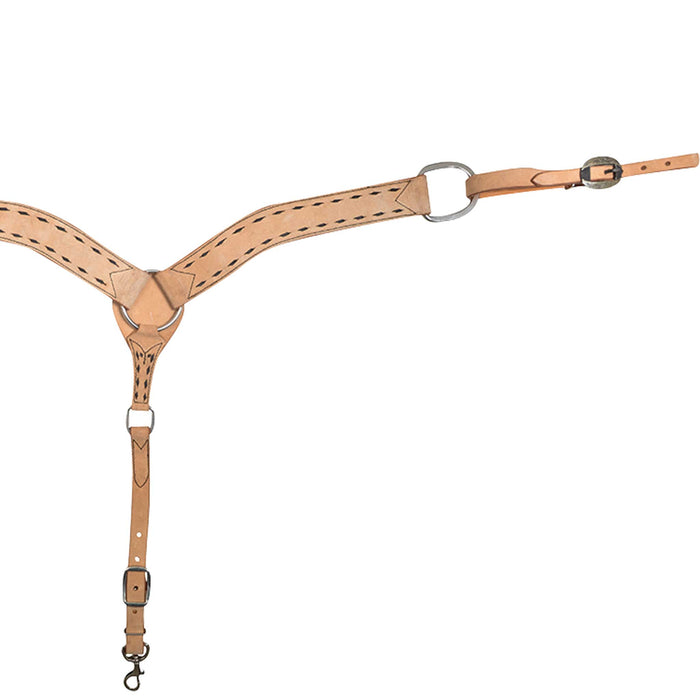 Cashel 2" Breast Collar w/Buckstitch
