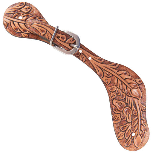 Cashel Antique Leaf Spur Strap Tack - Spur Straps Cashel