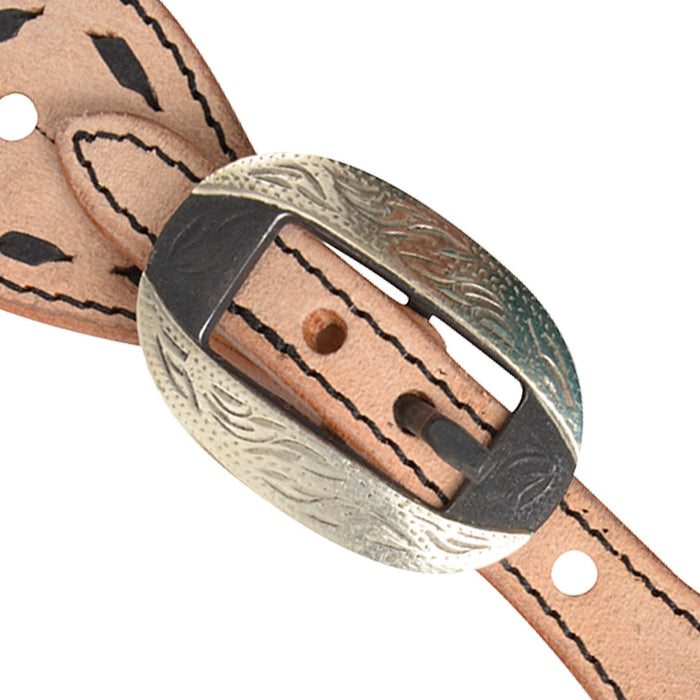 Cashel Buckstitch Spur Straps w/Premium Buckles Tack - Spur Straps Cashel