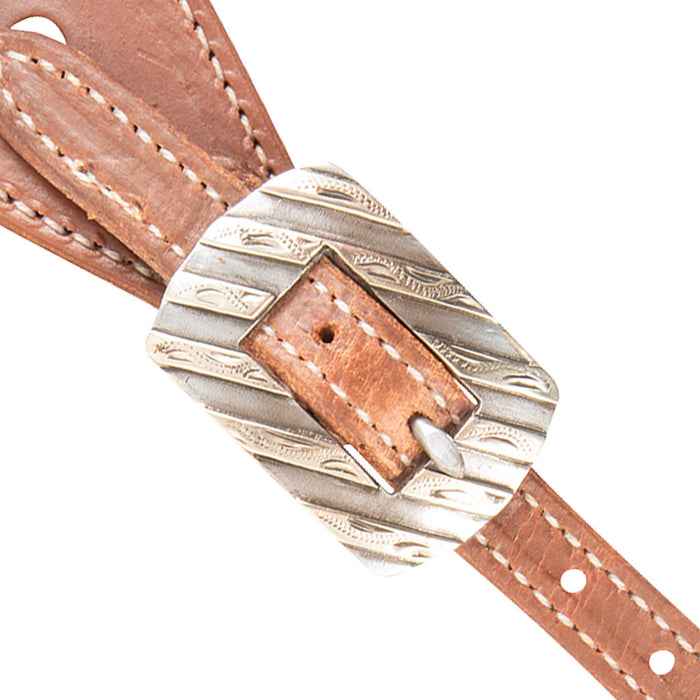 Martin Saddlery Roughout Cowboy Spur Straps Tack - Spur Straps Martin Saddlery Harness with Bandera Buckle