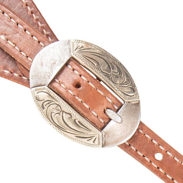 Martin Saddlery Roughout Cowboy Spur Straps Tack - Spur Straps Martin Saddlery Harness with Canyon Buckle