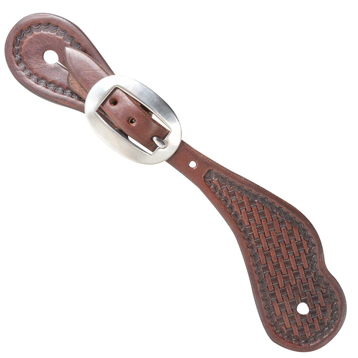 Martin Saddlery Cowboy Spur Strap Tack - Spur Straps Martin Saddlery Chocolate M