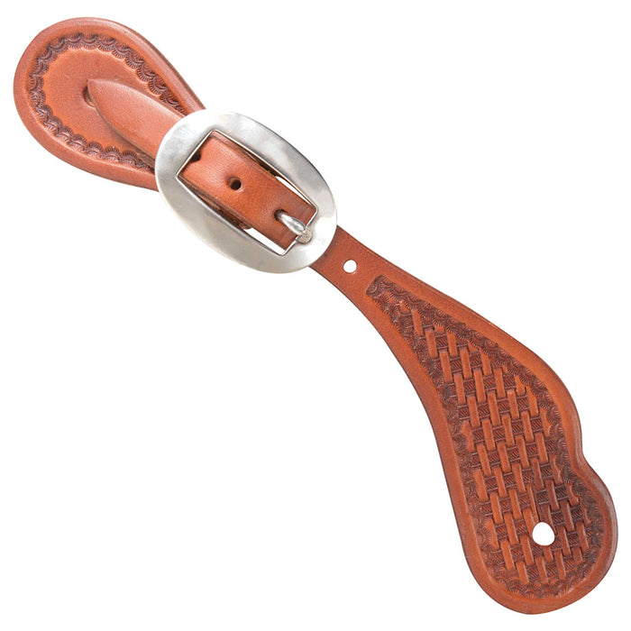Martin Saddlery Cowboy Spur Strap Tack - Spur Straps Martin Saddlery Chestnut M