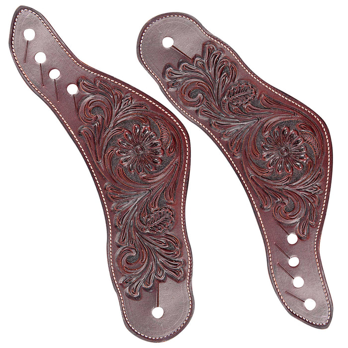 Martin Saddlery Men's Dove Wing Spur Straps Tack - Spur Straps Martin Saddlery