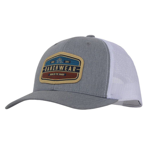 STS Ranchwear Stripe Hexagon Patch Hat - FINAL SALE HATS - BASEBALL CAPS STS Ranchwear