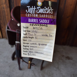 14.5" JEFF SMITH C3 BARREL SADDLE Saddles Jeff Smith   