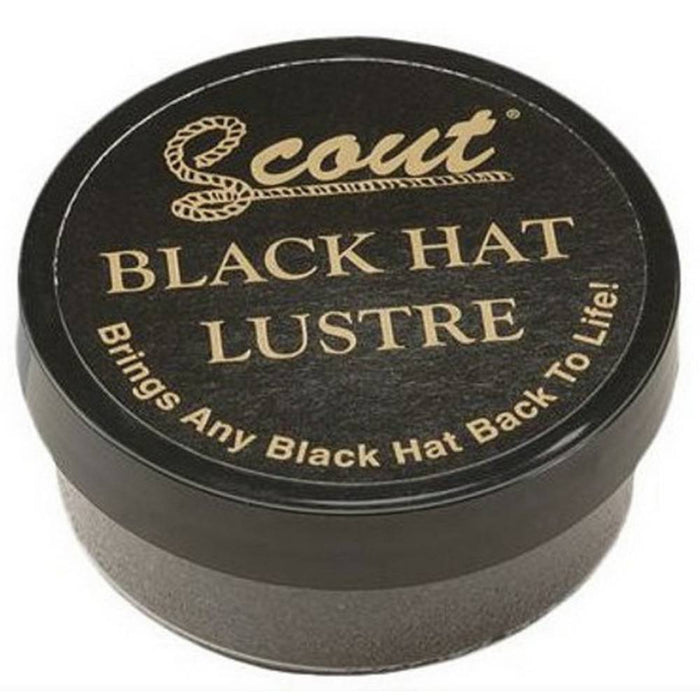 Scout Black Hat Lustre HATS - HAT RESTORATION & ACCESSORIES M&F Western Products