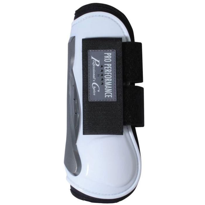 Professional's Choice Pro Performance Show Jump Boots Tack - Leg Protection Professional's Choice White