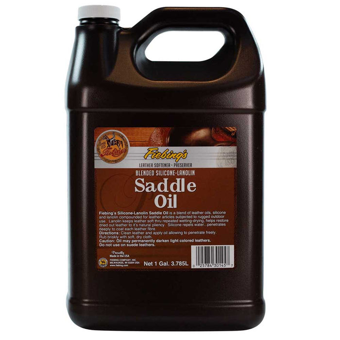Fiebing's Silicone Lanolin Saddle Oil Barn - Leather Working Fiebings Gallon