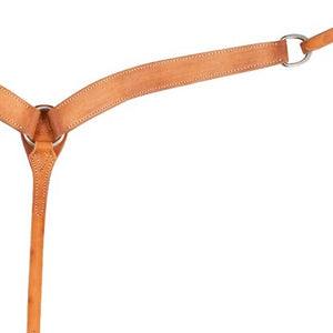 Martin Saddlery 1-3/4" Natural Roughout Breastcollar Tack - Breast Collars Martin Saddlery