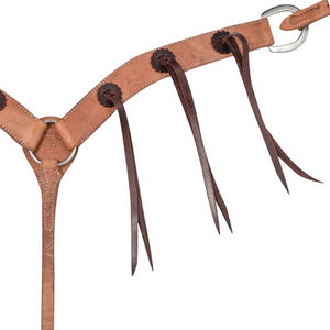 Martin Saddlery 2" Harness Breastcollar w/Strings Tack - Breast Collars Martin Saddlery