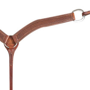 Martin Saddlery Antiqued Mini Basket Breast Collar Tack - Breast Collars Martin Saddlery