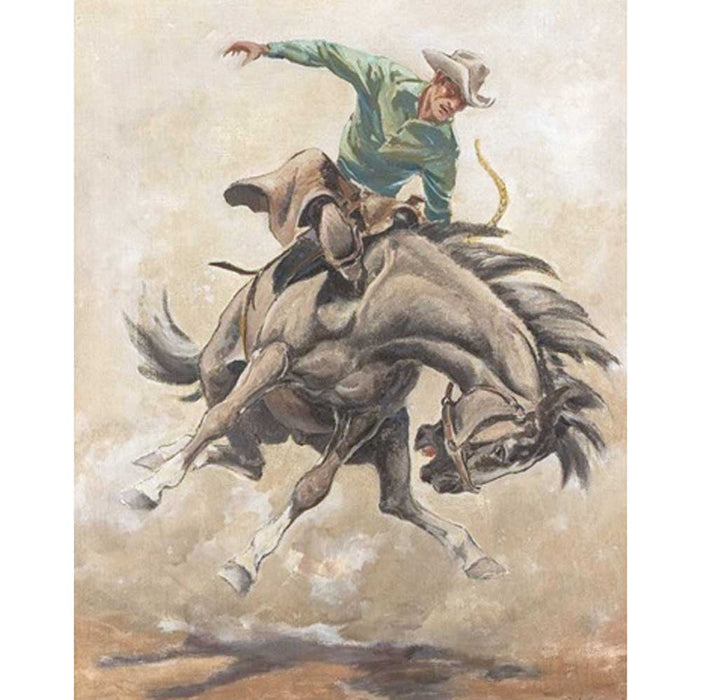 Let 'er Buck By Olaf Wieghorst Collectibles Olaf Wieghorst