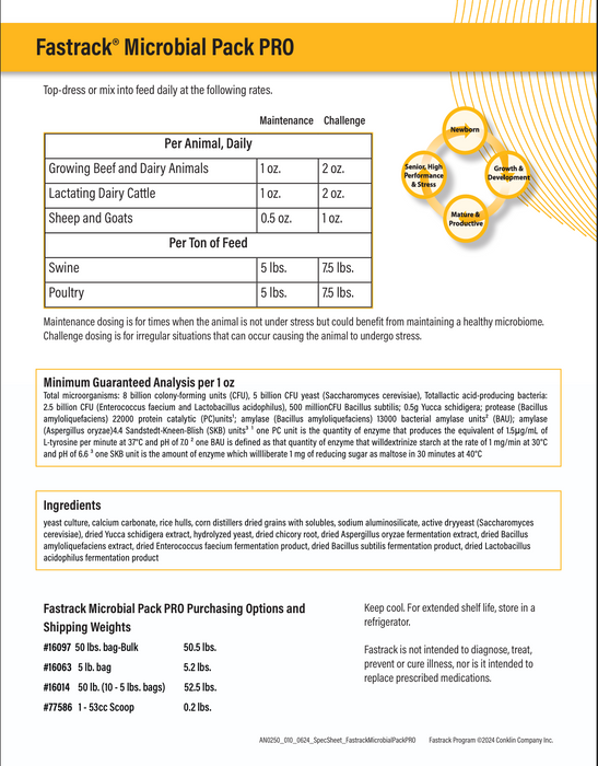 Fastrack Livestock - Vitamins & Supplements Conklin