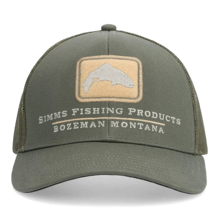 * Simms Double Haul Icon Trucker Cap - FINAL SALE HATS - BASEBALL CAPS Simms Fishing