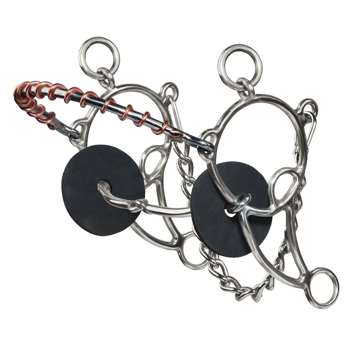 Professional's Choice Brittany Pozzi Collection Combo Series Tack - Bits Professional's Choice Smooth Snaffle