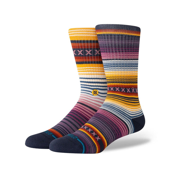 Stance Men's Curren Crew Socks - Grape MEN - Clothing - Underwear, Socks & Loungewear - Socks Stance