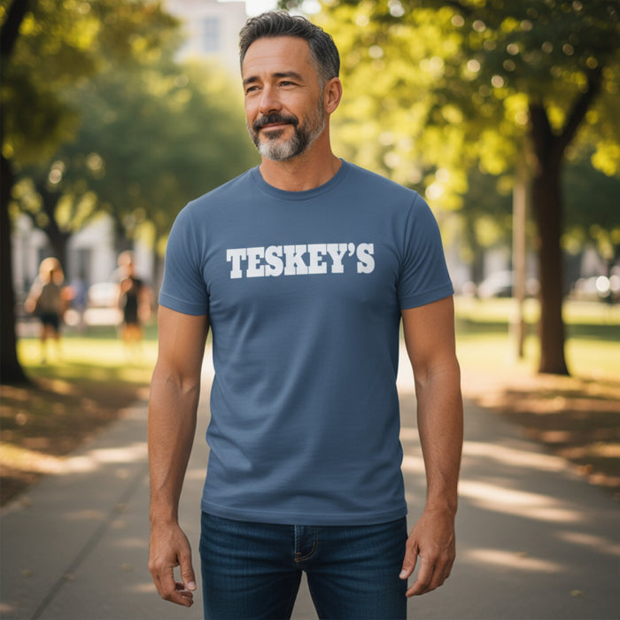 Teskey's Plain Logo Tee - Midnight