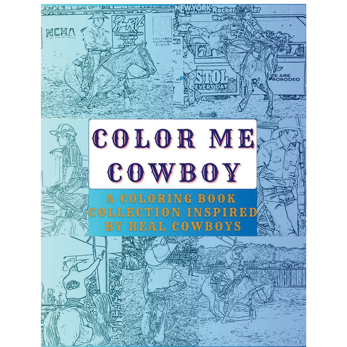Color Me Cowgirl & Cowboy Coloring Books HOME & GIFTS - Books MISC Cowboys