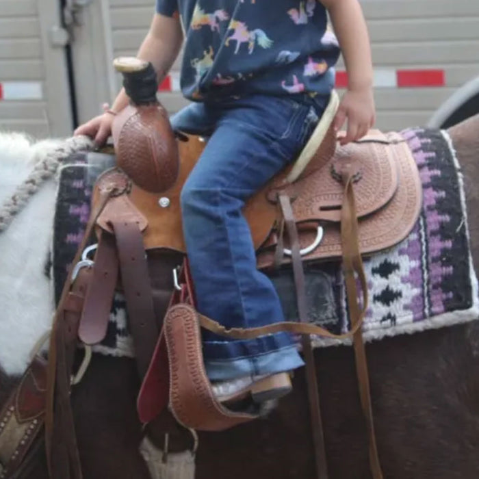 Bail Ranch Toddler Saddle Fenders Tack - Saddle Accessories Bail Ranch