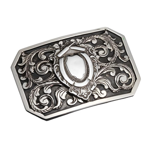 Comstock Heritage Trace Shield Filigree Buckle ACCESSORIES - Additional Accessories - Buckles Comstock Heritage