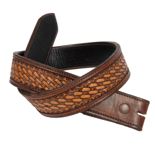 Randall Top Shelf Truckergirl Basket Weave Belt - Tan/Antique MEN - Accessories - Belts & Suspenders Randall Top Shelf