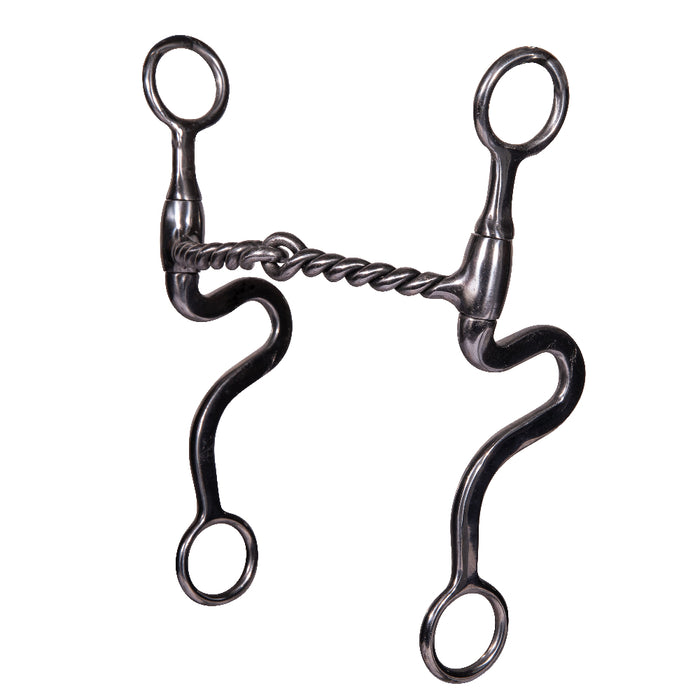 Professional's Choice Swept Back Seven Shank Twisted Wire Bit Tack - Bits Professional's Choice