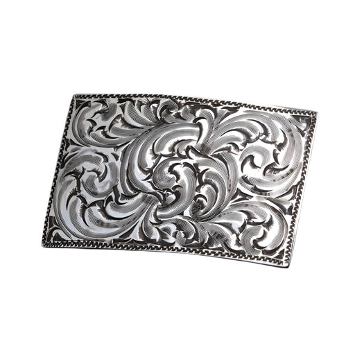 Comstock Heritage Tyson Engraved Buckle 007 ACCESSORIES - Additional Accessories - Buckles Comstock Heritage