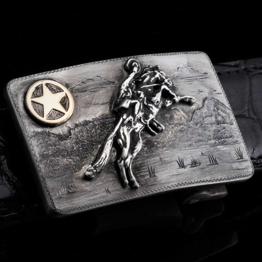 Comstock Heritage Tyson Lone Ranger Buckle ACCESSORIES - Additional Accessories - Buckles Comstock Heritage