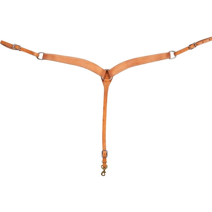 Martin Saddlery 1-3/4" Natural Roughout Breastcollar