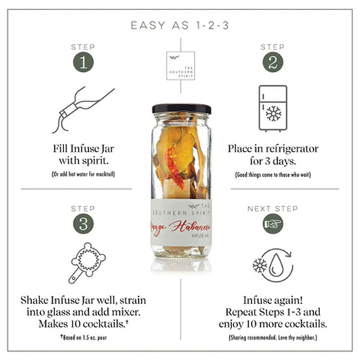 The Southern Spirit Infuse Jar - Cranberry Cheer HOME & GIFTS - Tabletop + Kitchen - Snacks & Drinks The Southern Spirit