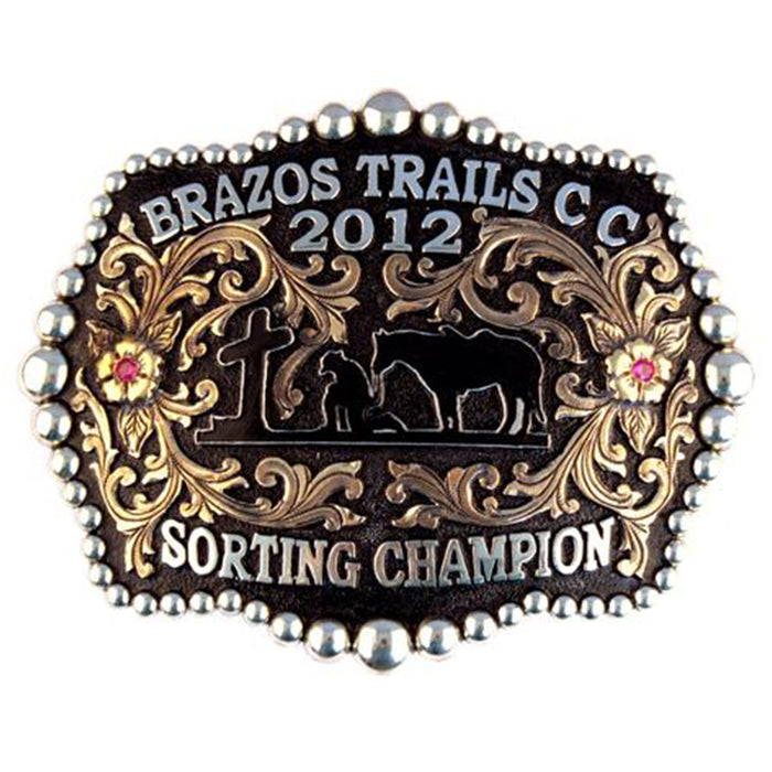Trophy Buckle 14 Customs & Awards - Buckles Custom