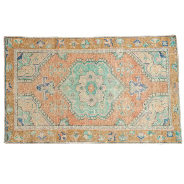 Vintage Distressed Oushak Rug HOME & GIFTS - Home Decor - Decorative Accents Old New House