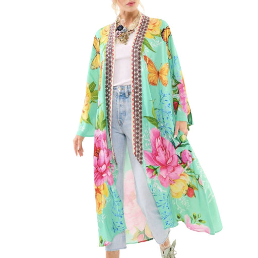 * Aratta Primavera Floral Kimono - FINAL SALE WOMEN - Clothing - Sweaters & Cardigans Aratta
