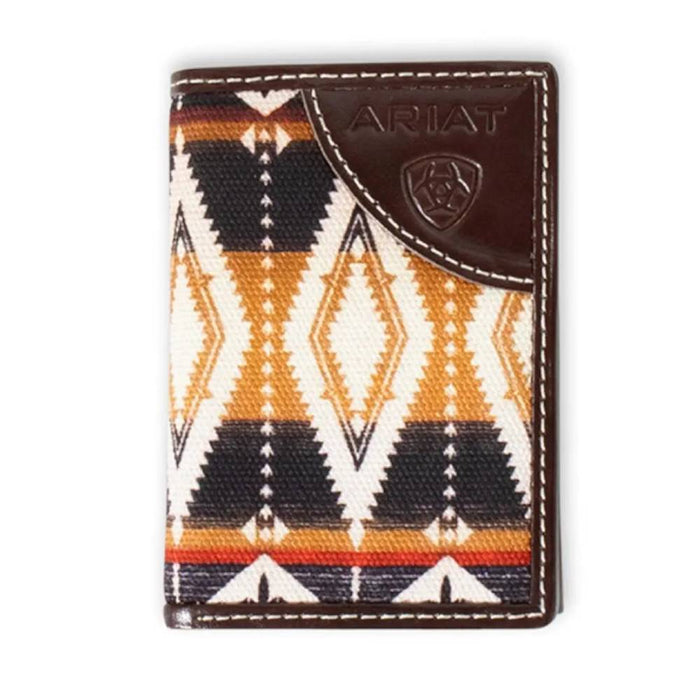 Ariat Southwest Fabric Trifold Wallet MEN - Accessories - Wallets & Money Clips M&F Western Products