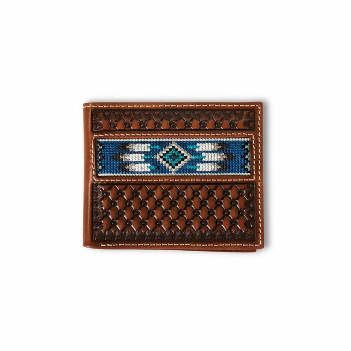 Ariat Southwest Inlay Bifold Wallet MEN - Accessories - Wallets & Money Clips M&F Western Products