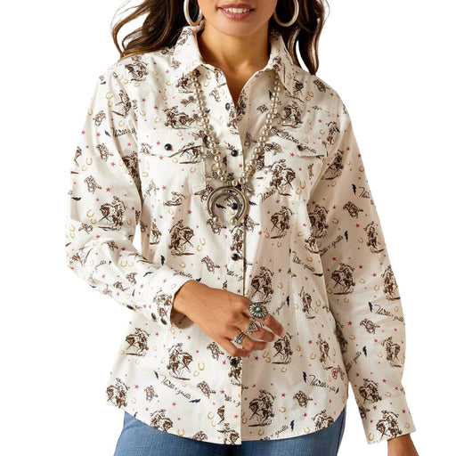 Ariat Women's Thrills N Spills Shirt WOMEN - Clothing - Tops - Long Sleeved Ariat Clothing