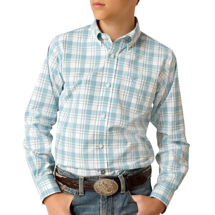 Ariat Boy's Pro Series Edward Shirt KIDS - Boys - Clothing - Shirts - Long Sleeve Shirts Ariat Clothing
