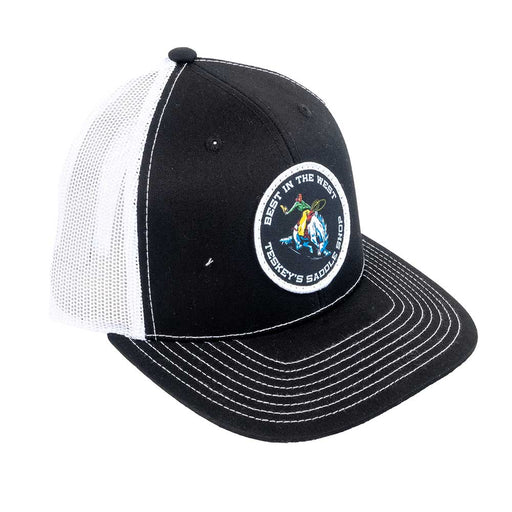 Teskey's Best In The West Cap - Black/White TESKEY'S GEAR - Baseball Caps Teskey's