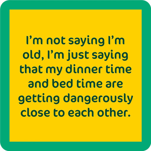 Dinner Time Coaster HOME & GIFTS - Gifts Drinks On Me